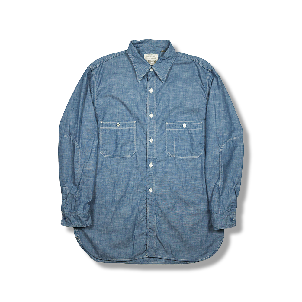 [2025SS] 4090-1 Triple Stitch Chambray Shirt