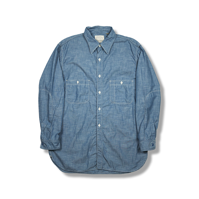 [2025SS] 4090-1 Triple Stitch Chambray Shirt