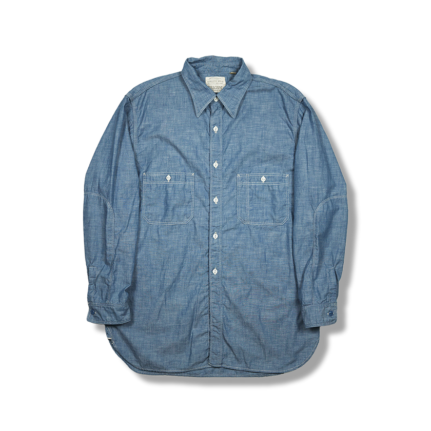 [2025SS] 4090-1 Triple Stitch Chambray Shirt
