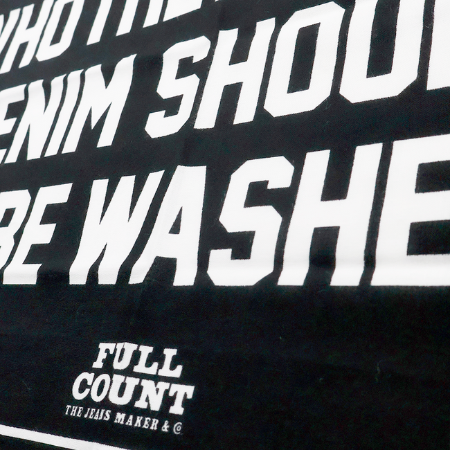 【2026SS】6033 WHO THE HELL SAID DENIM SHULDN’T BE WASHED! 　Tenugui