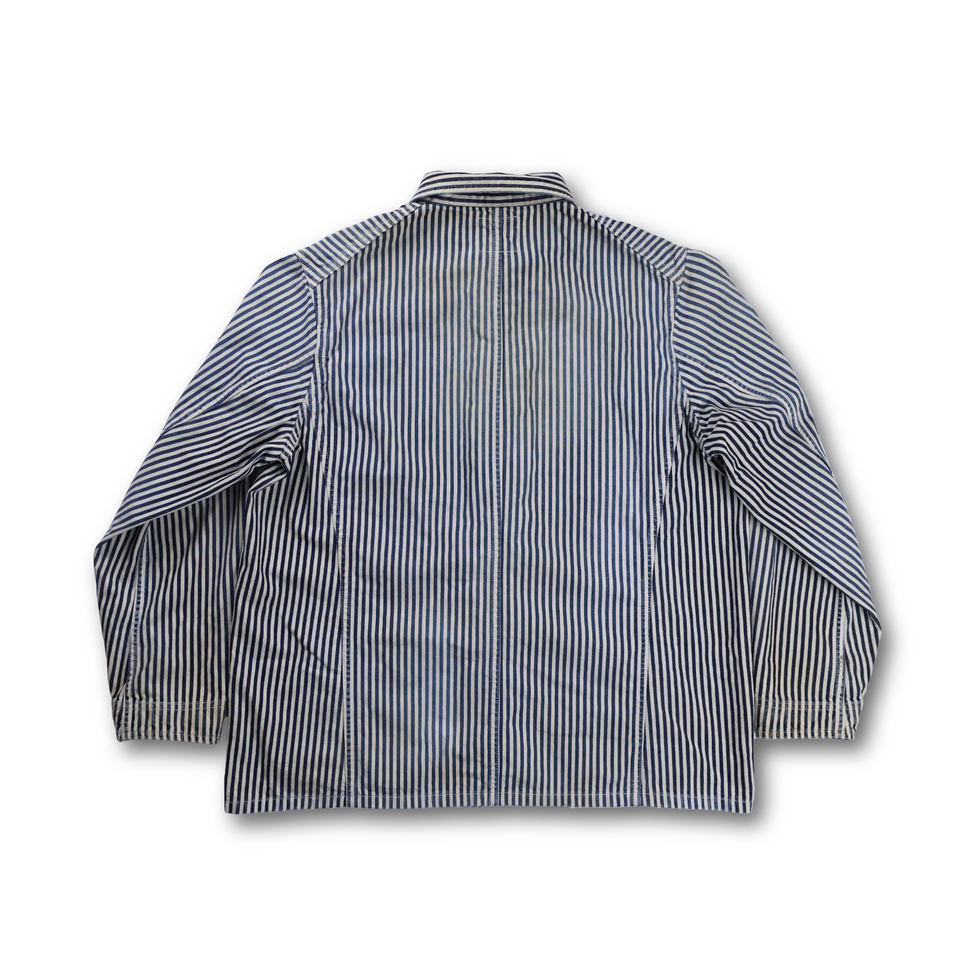 【2027SS】2015-17 Indigo Bold Hickoly Chore Jacket