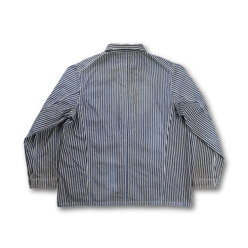【2027SS】2015-17 Indigo Bold Hickoly Chore Jacket