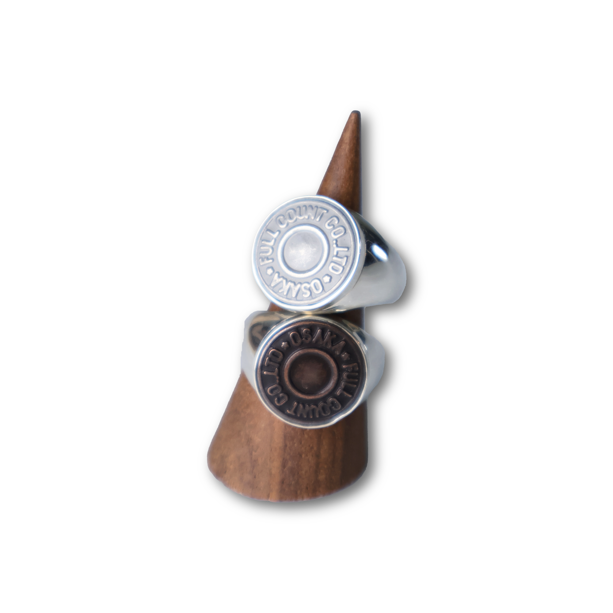 【2027SS】6301-BW　BW×FC Tack Button Silver Ring