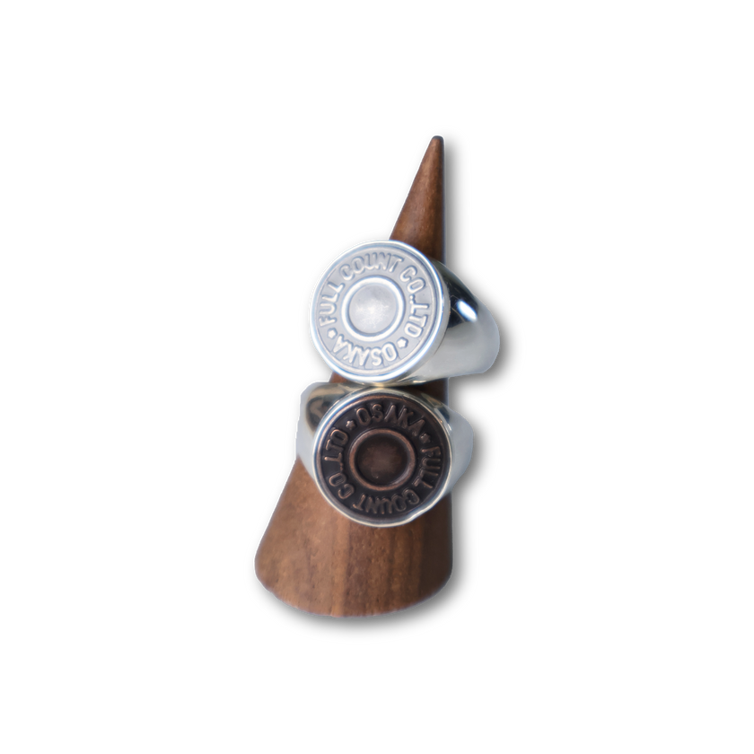 【2027SS】6301-BW　BW×FC Tack Button Silver Ring
