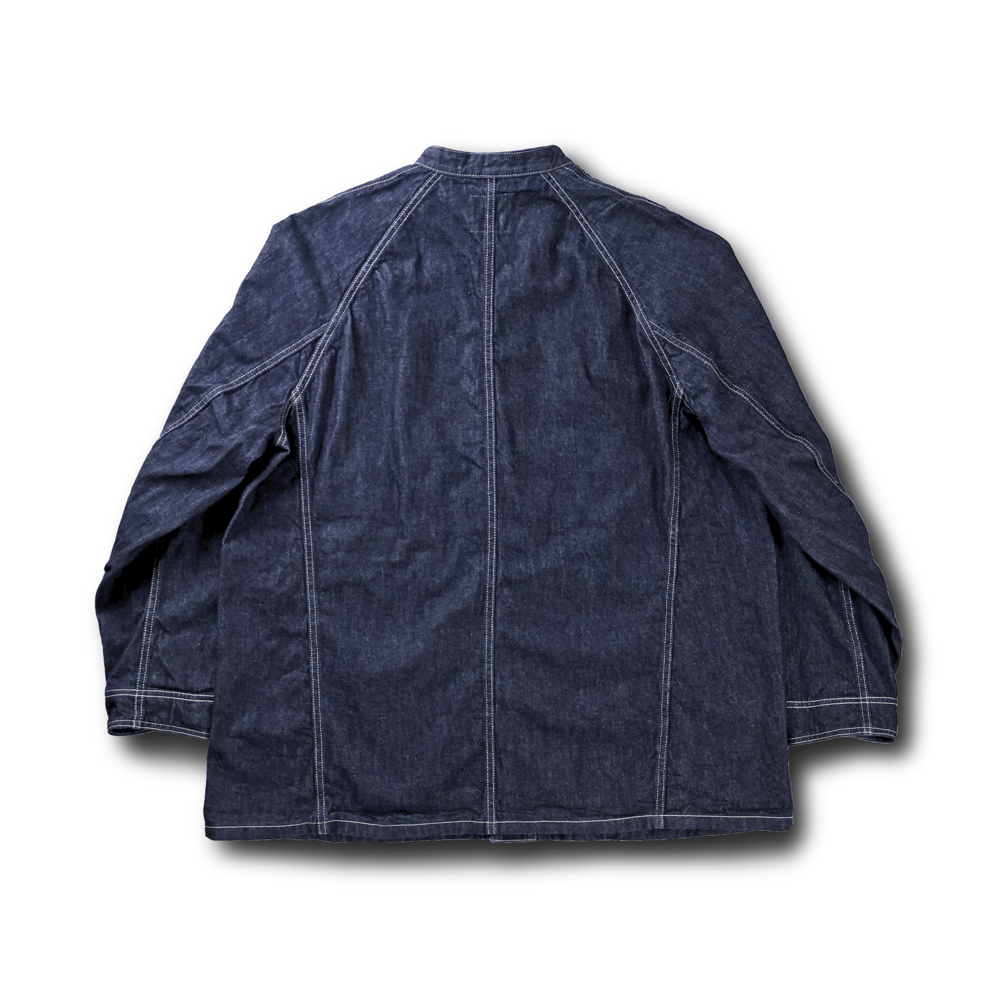 【2027SS】2063-2　Denim Stand Collar Chore Jacket