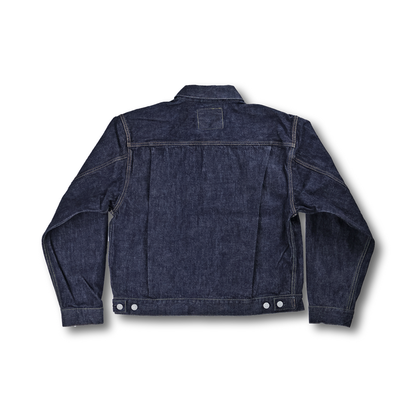 2102BIG Type 2 Denim Jacket Blue in Green別注