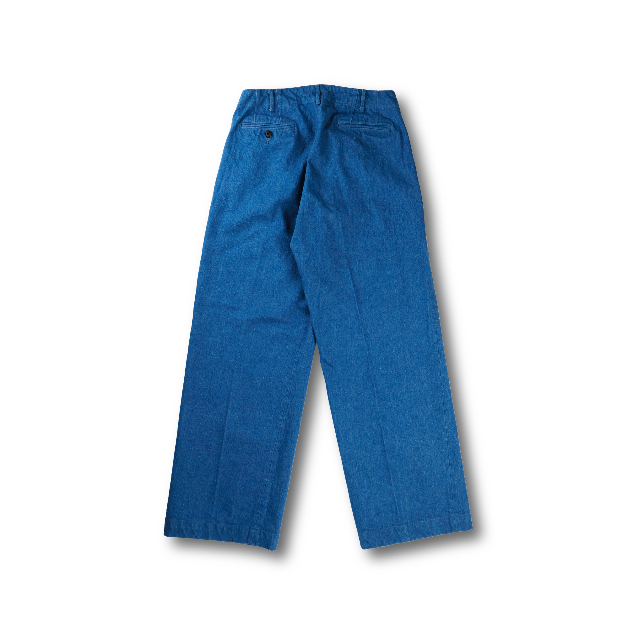 【2027SS】1154-1　Denim Wide Tuck Trousers