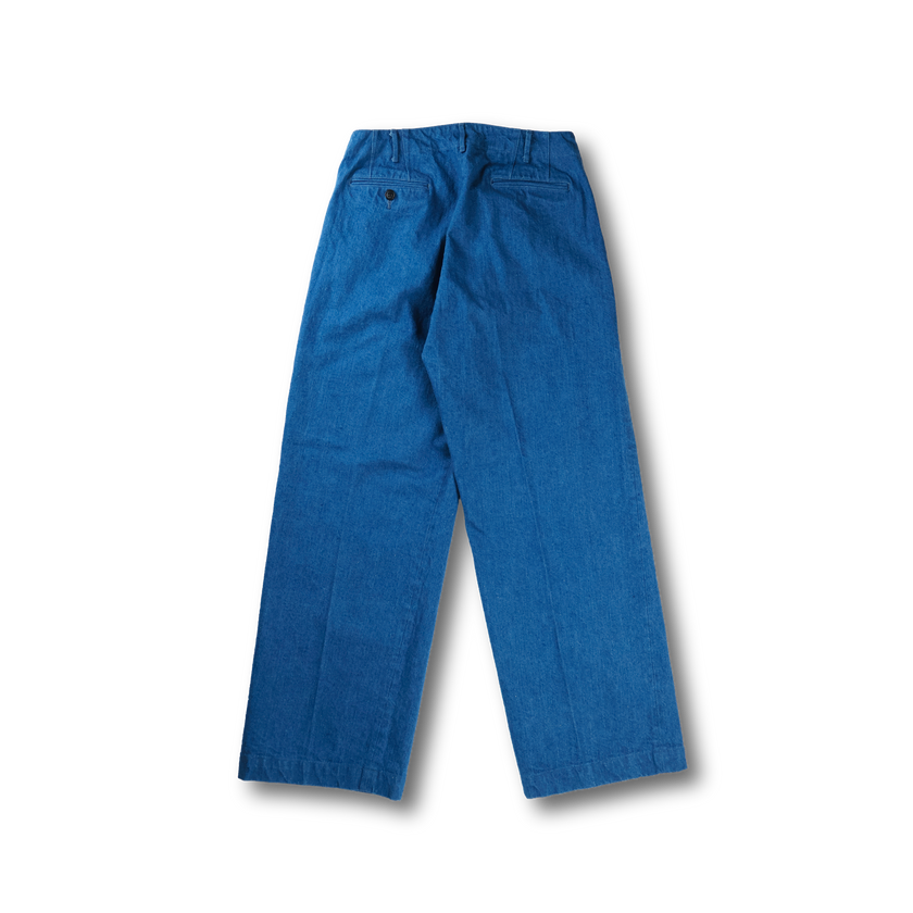 【2027SS】1154-1　Denim Wide Tuck Trousers