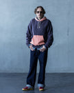 【2025AW】3770-1　Fading Double Face Sweat Hoodie(damage less)