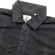 4097VE-1 US Army Black Black Denim Pullover Shirt VE (Vintage Effect)