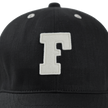 6843-26 6Panel Black Black Denim Baseball  F  Cap (直営店限定)