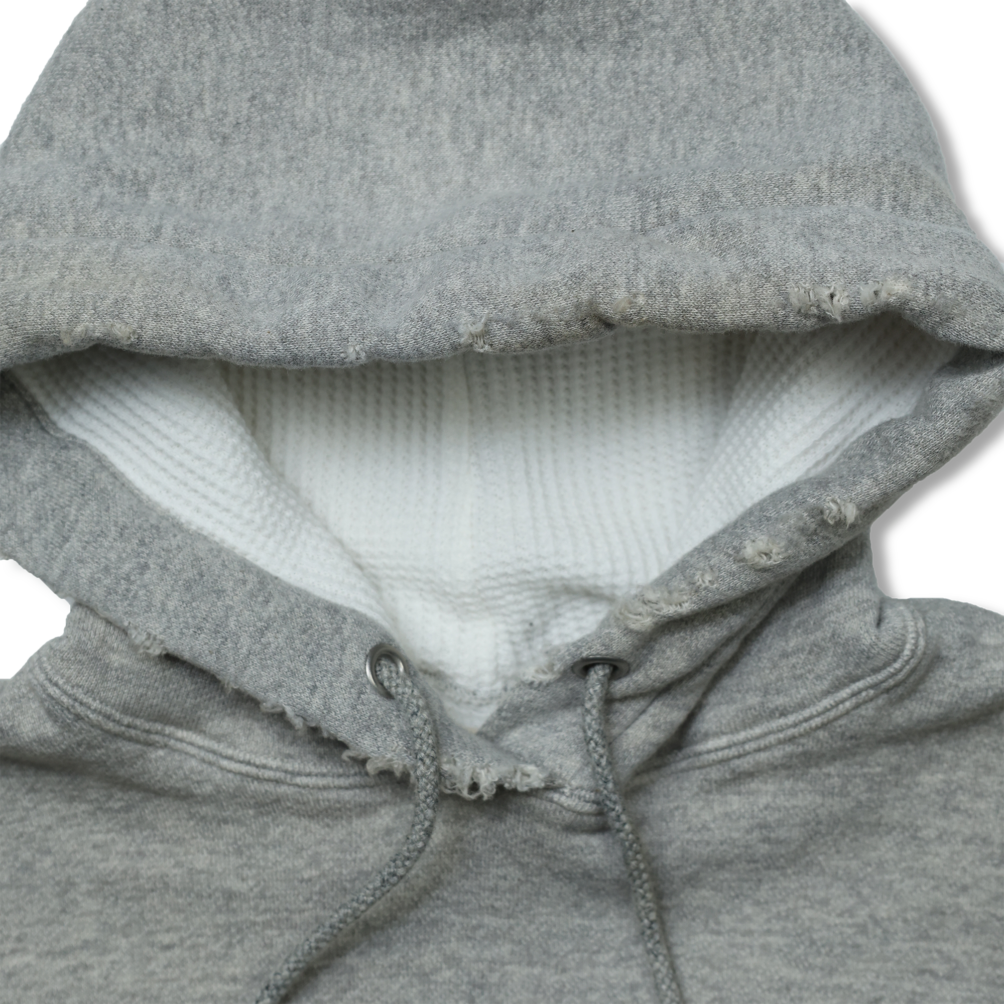 【2025AW】3770-1　Fading Double Face Sweat Hoodie(damage less)