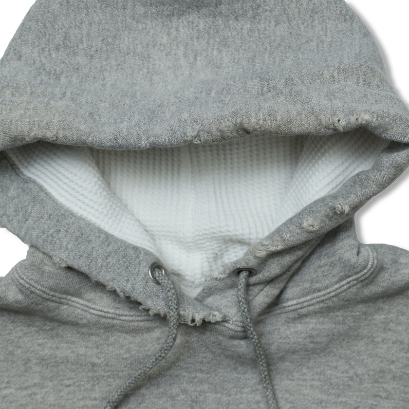 【2025AW】3770-1　Fading Double Face Sweat Hoodie(damage less)