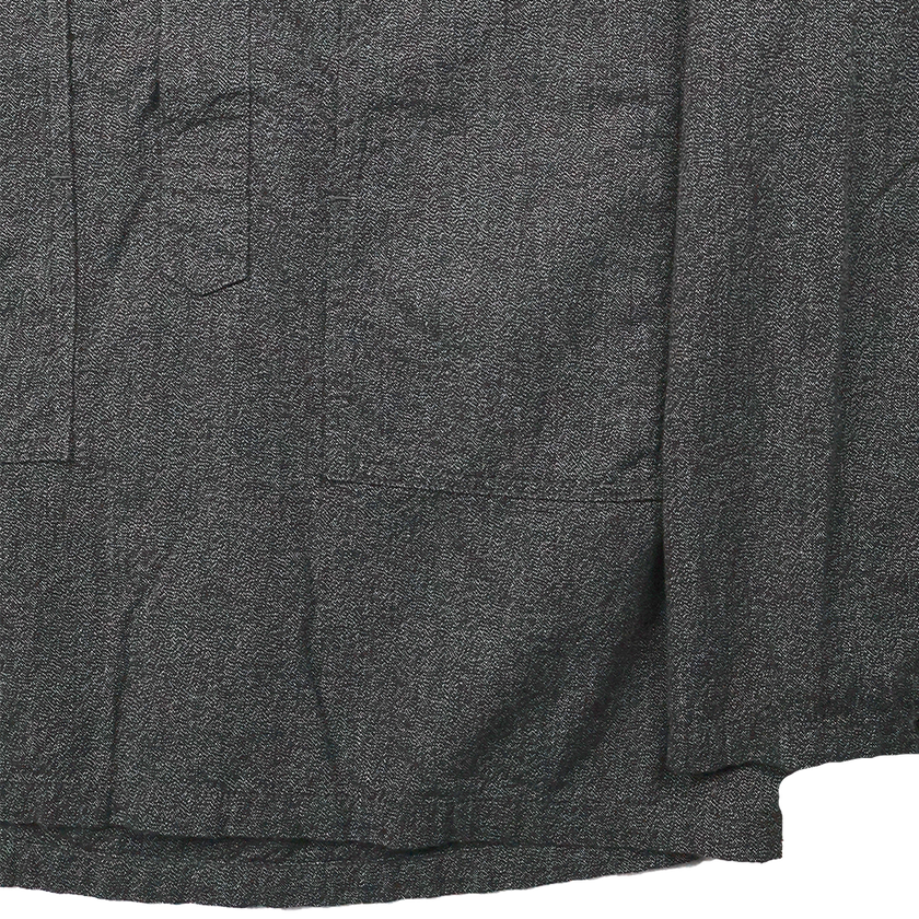 【2026SS】4097-2 US Army Pullover Black Covert Chambray Shirt