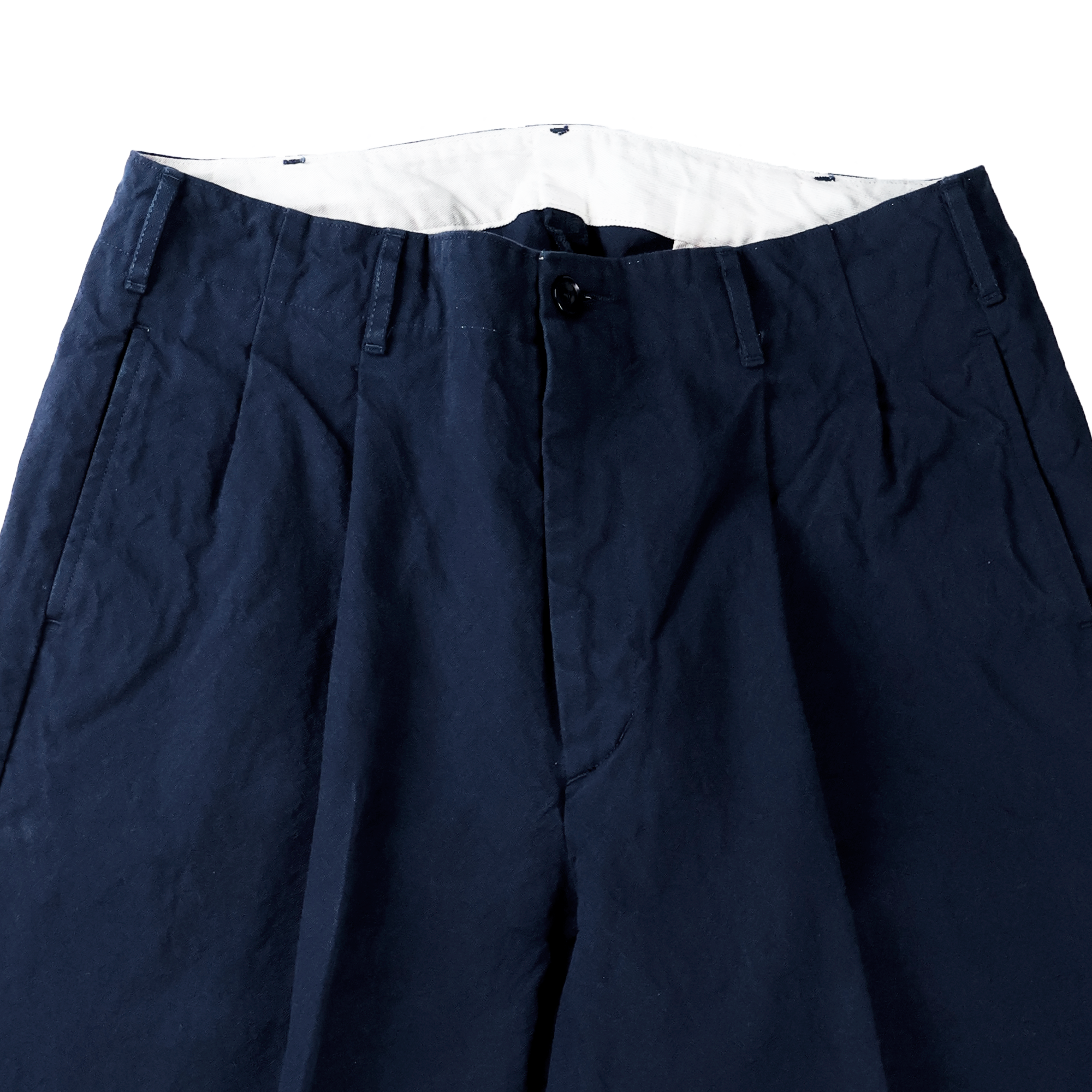 【2027SS】1154-2　Duck Wide Tuck Trousers