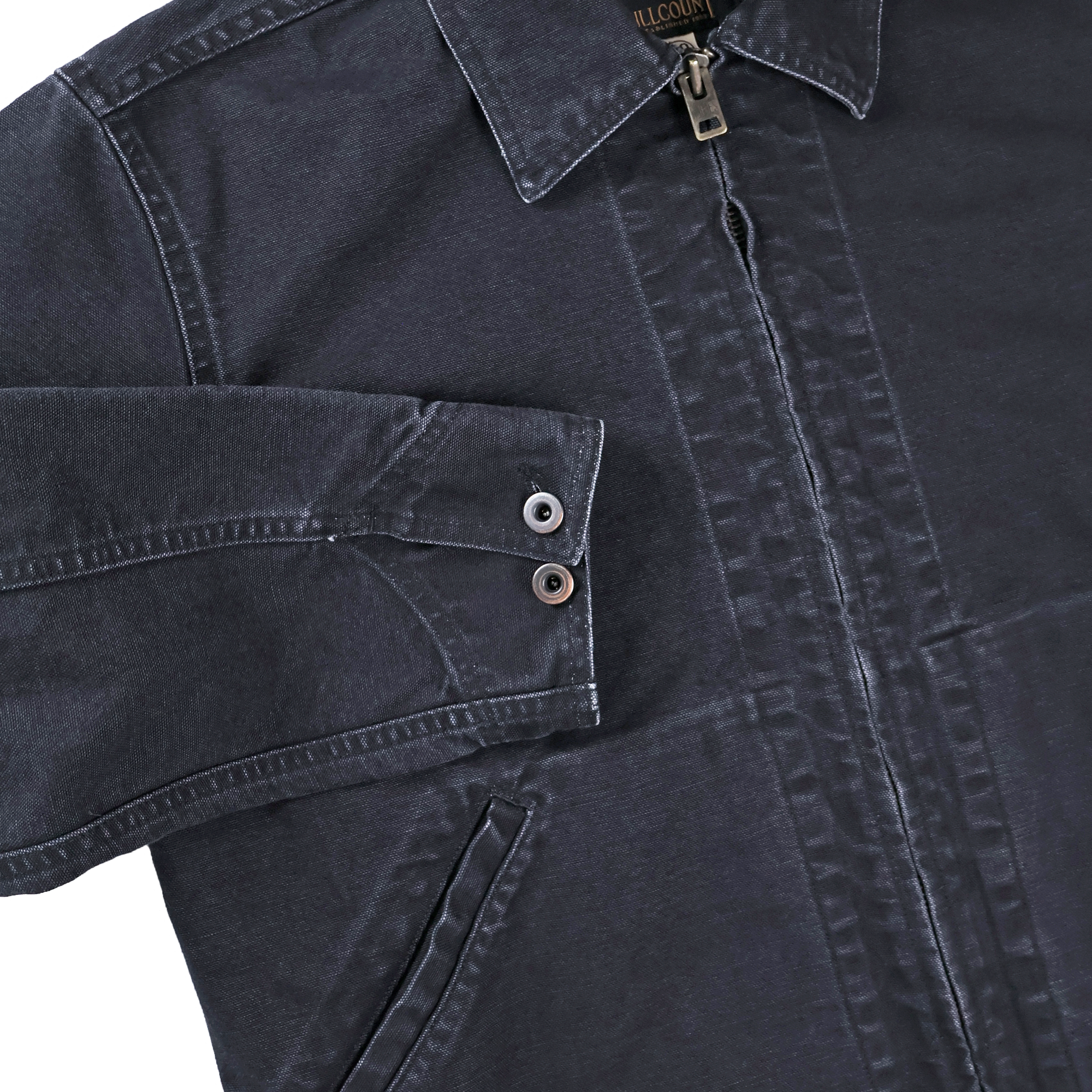 【2027SS】2066　Organic Cotton Duck Zip Up Sport Jacket
