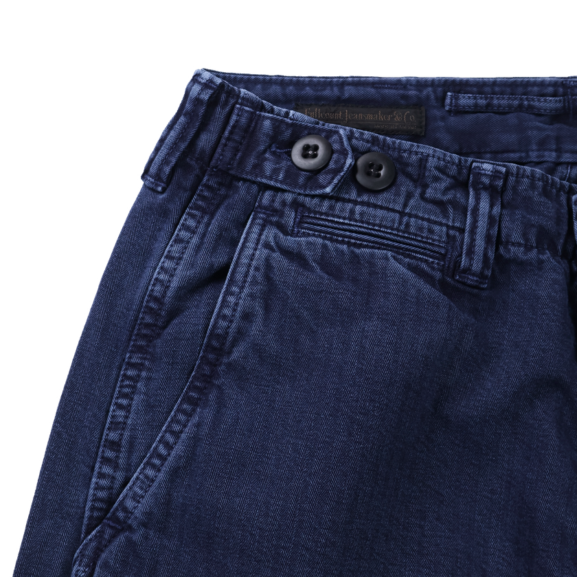 1971-BIG6 M43 Herringbone Trousers