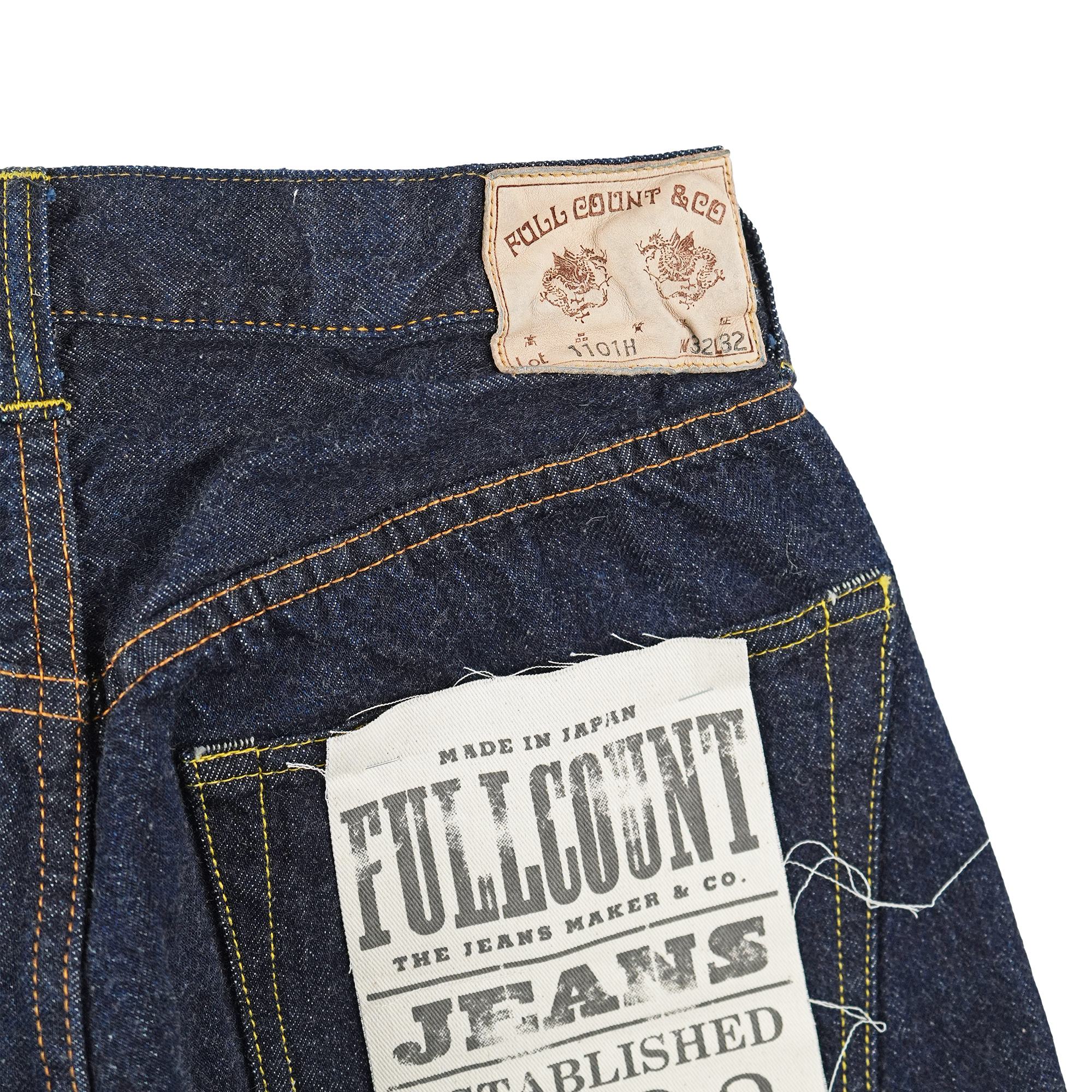 1101H Straight Organic Cotton Selvedge Denim（直営店限定）