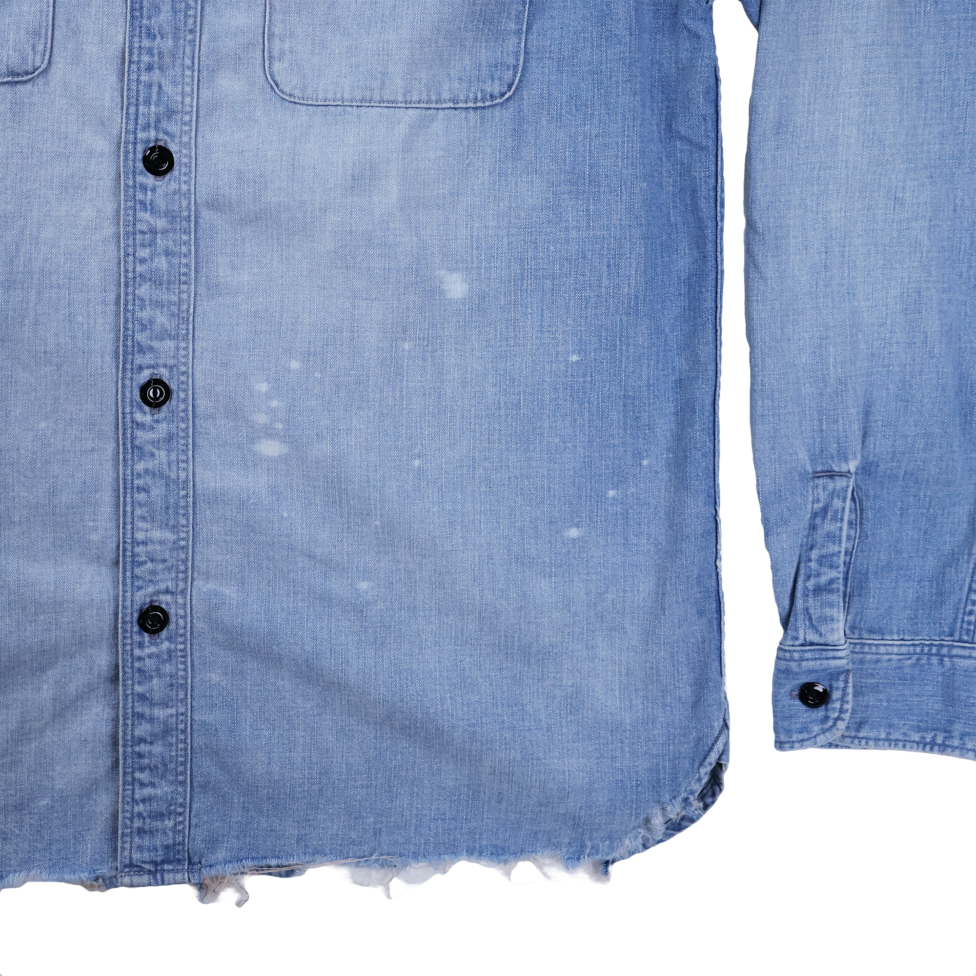 【2027SS】4890VE-27 Denim Work Shirt(Vintage Effect)
