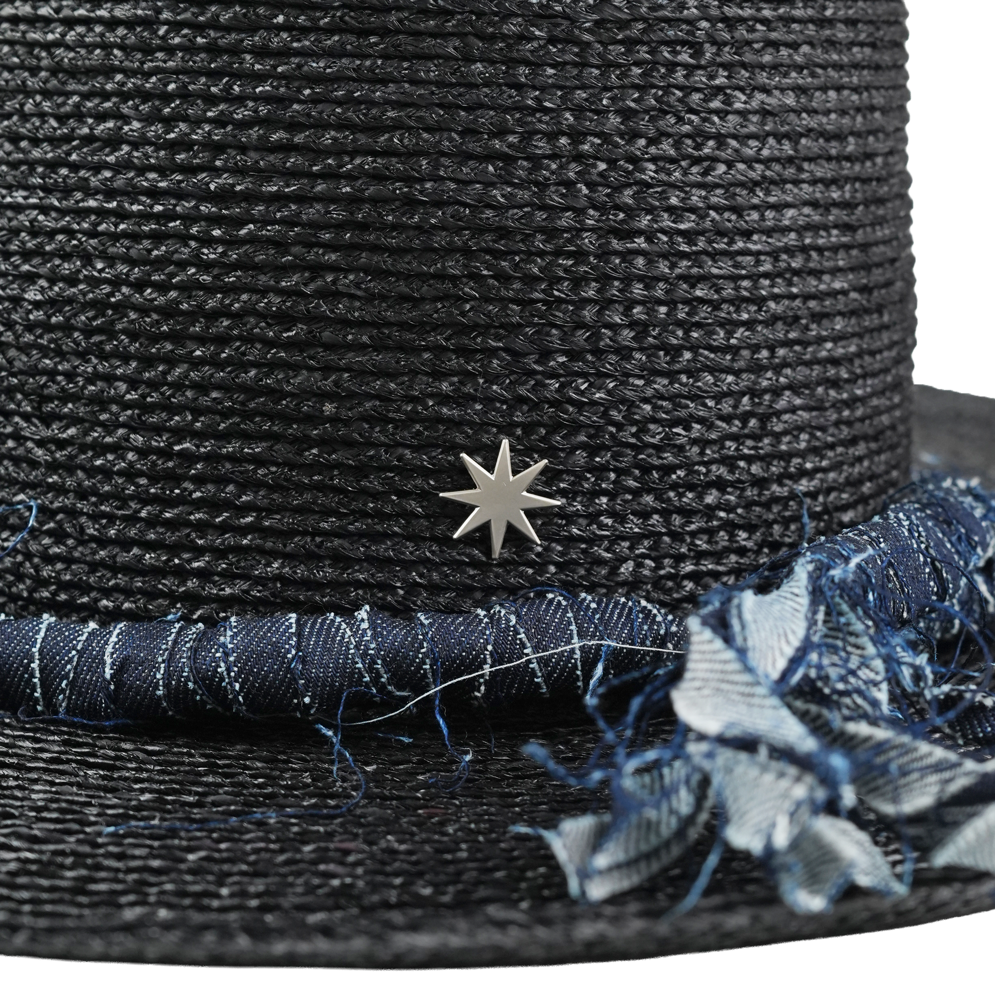 【27SS】GFC6001　Teardrop Crown Raffia Hat