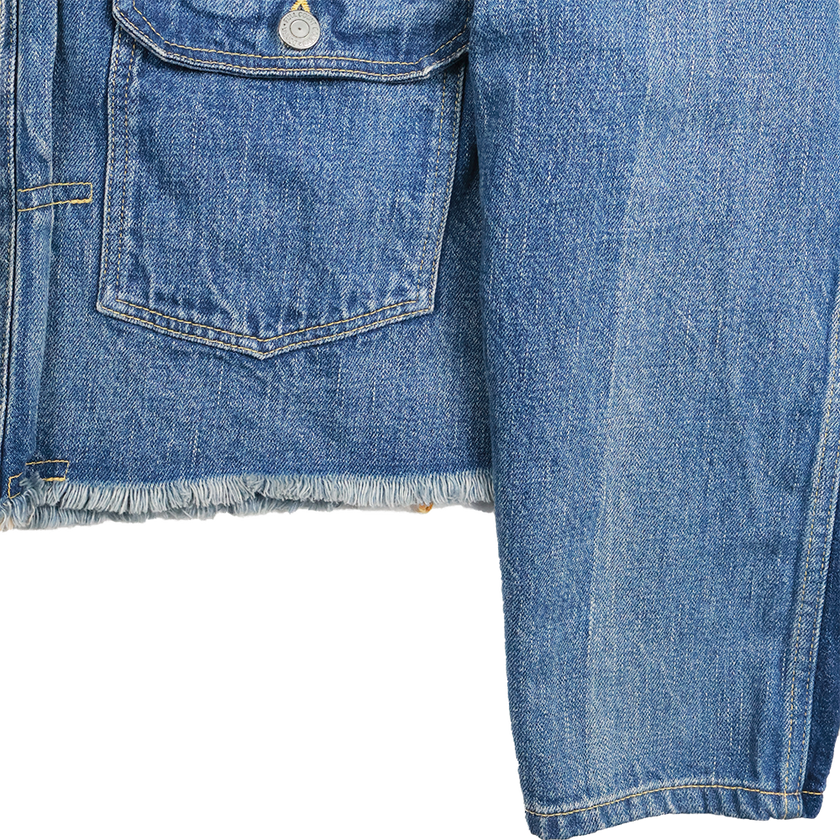 【2026SS】KA25-02 Cropped Type 1 Denim Jacket