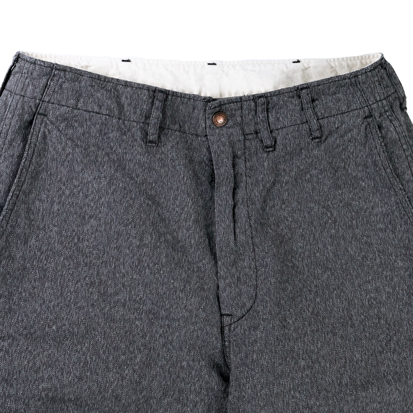 【2027SS】1156-3　Heather Twill Wide Pants