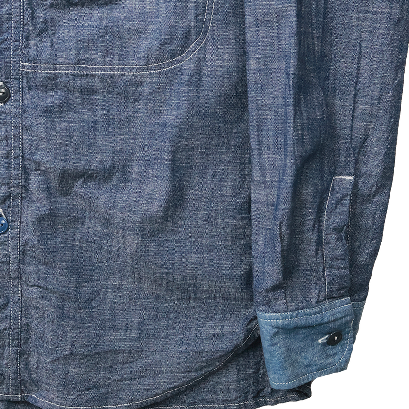 【2026SS】FU15-SH-101 Watteau Gathered Ventilated Pocket Shirt