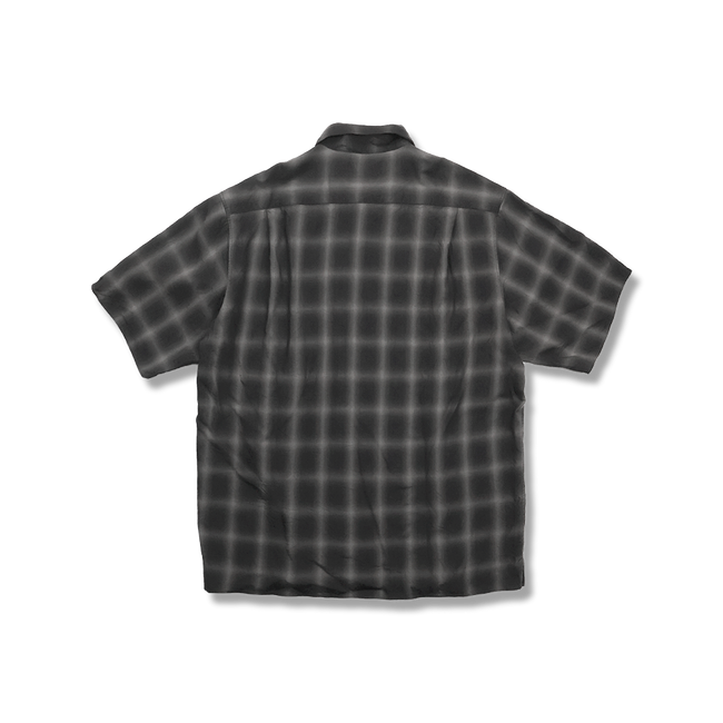 【2026SS】4100-4 Ombre Check Open Collar S/S Shirt