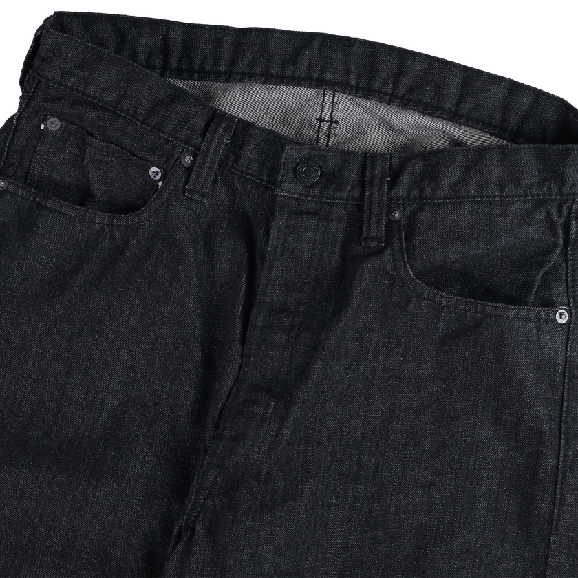 【2027SS】0105BK-27 Black Wide Denim