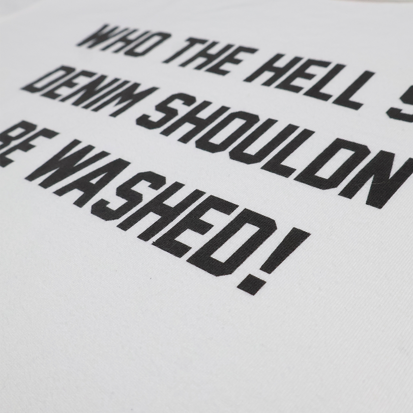 【2026SS】5222PT-10 WHO THE HELL SAID DENIM SHOULDN’T BE WASHED!