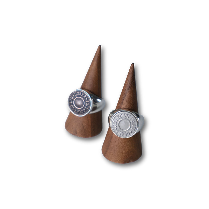 【2027SS】6301-BW　BW×FC Tack Button Silver Ring