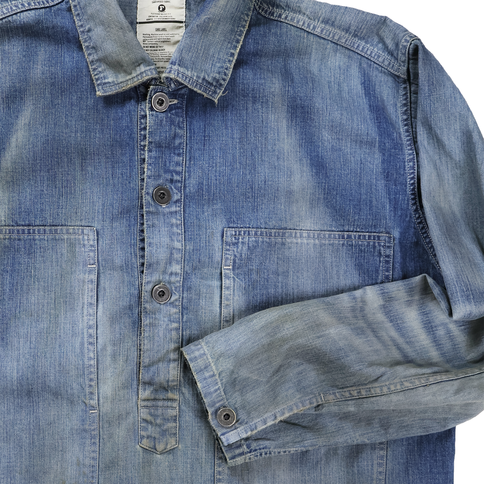 【2027SS】4101VE-27 US Army Pullover H.W.(Sun Fade) (Vintage Effect)