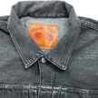 2102BKSSHW Type 2 Black Denim Jacket Dartford (Super Smooth)