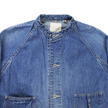 【2027SS】2063HW-2　Denim Stand Collar Chore Jacket H.W.