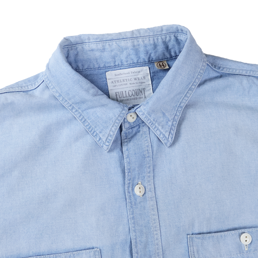 【2027SS】4810VE-27 Chambray Shirt(Sun Fade) (Vintage Effect)