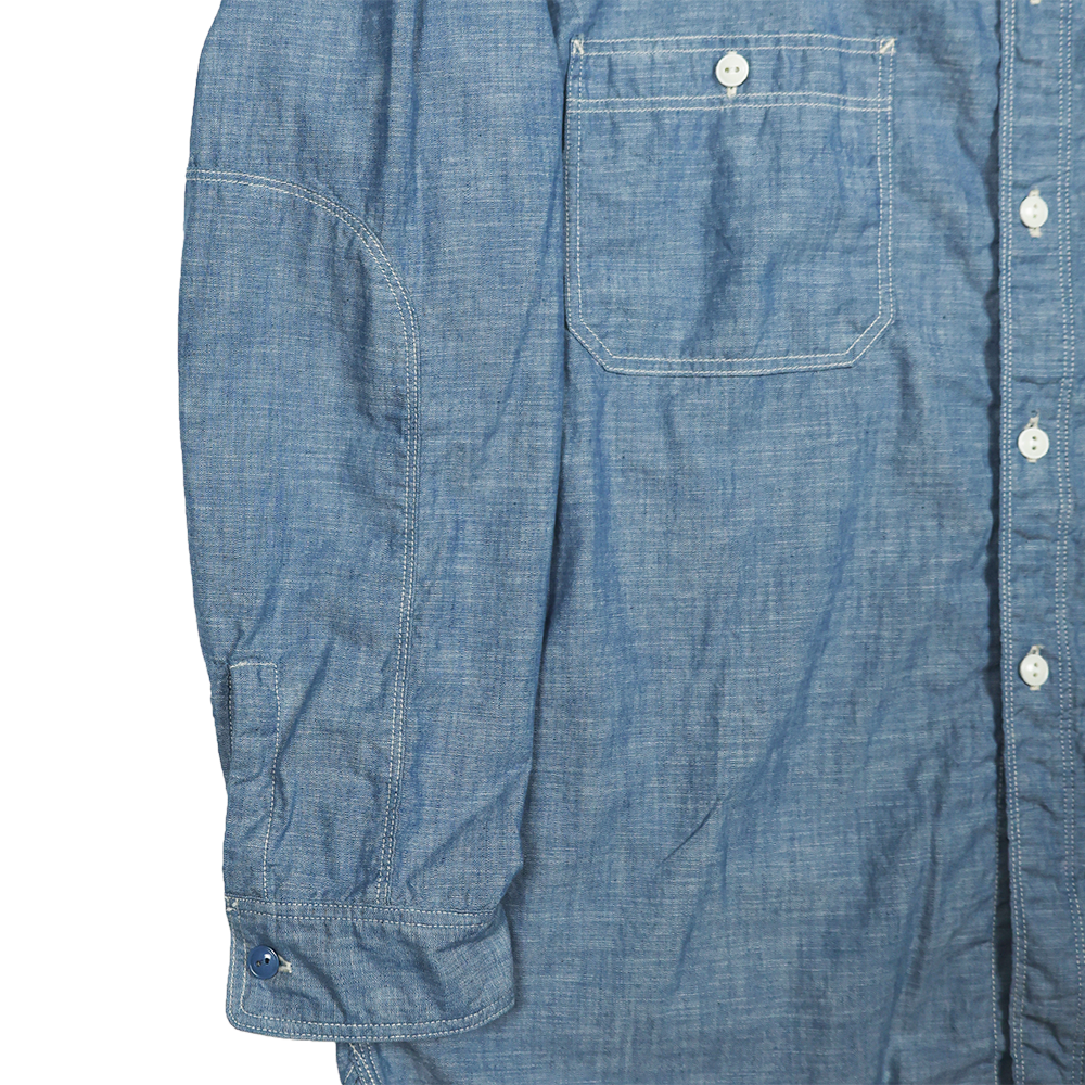 [2025SS] 4090-1 Triple Stitch Chambray Shirt
