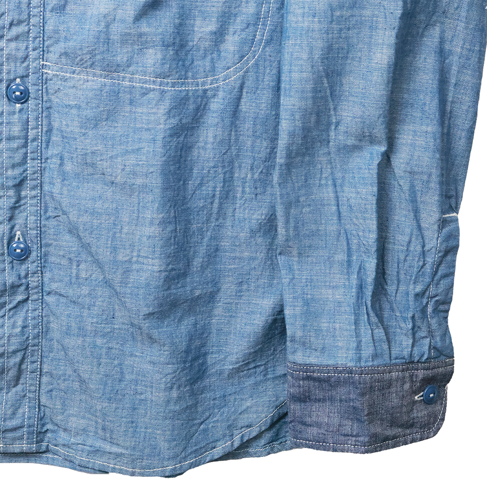 【2026SS】FU15-SH-101 Watteau Gathered Ventilated Pocket Shirt