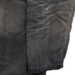 4097VE-1 US Army Black Black Denim Pullover Shirt VE (Vintage Effect)