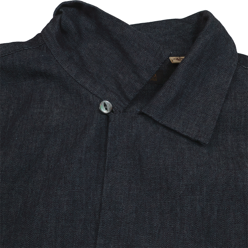 【2026SS】4100-2 Denim Open Collar S/S Shirt