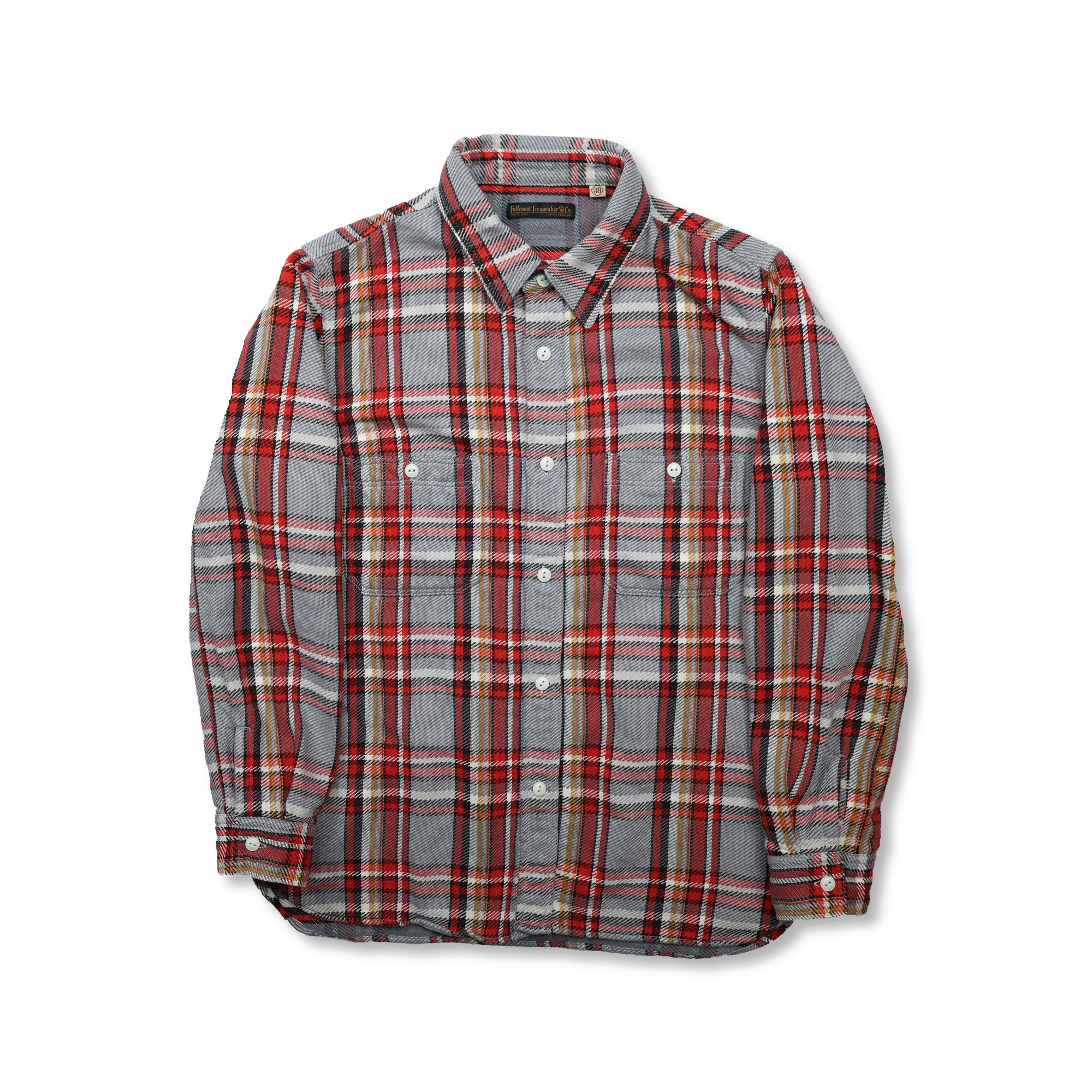 4094 Original Cotton Check Flannel Work Shirt