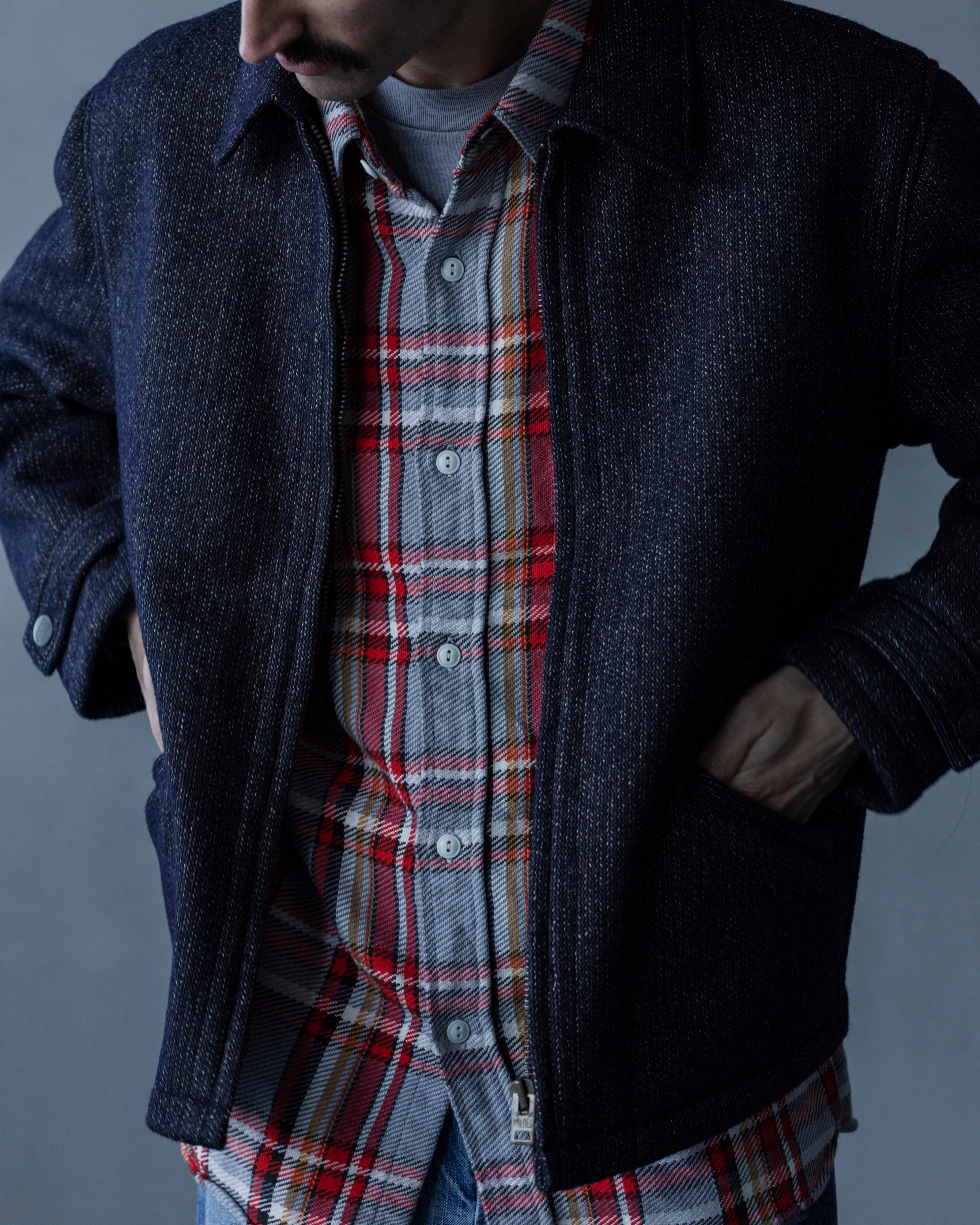 4094 Original Cotton Check Flannel Work Shirt
