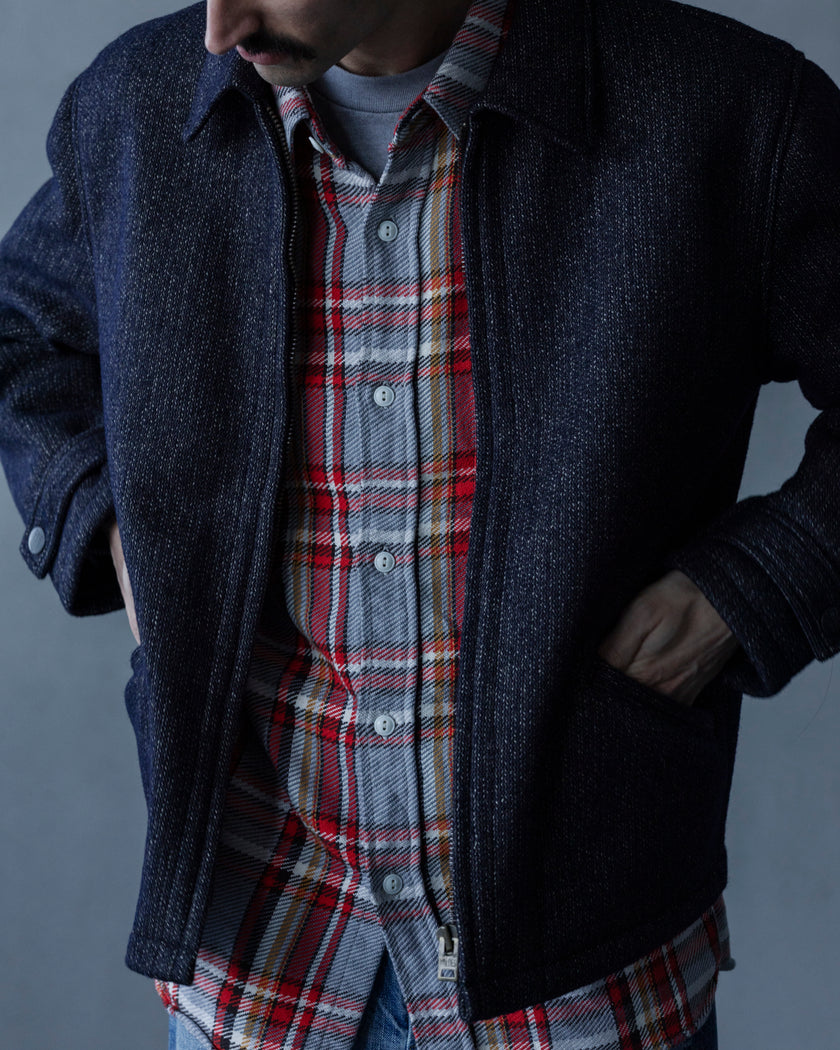 4094 Original Cotton Check Flannel Work Shirt