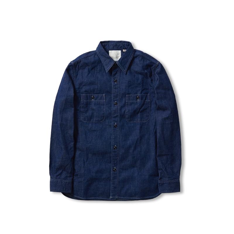 4890 DENIM WORK SHIRTS FULLCOUNT