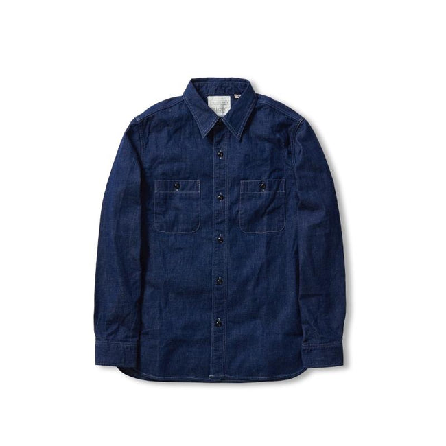 4890 DENIM WORK SHIRTS FULLCOUNT