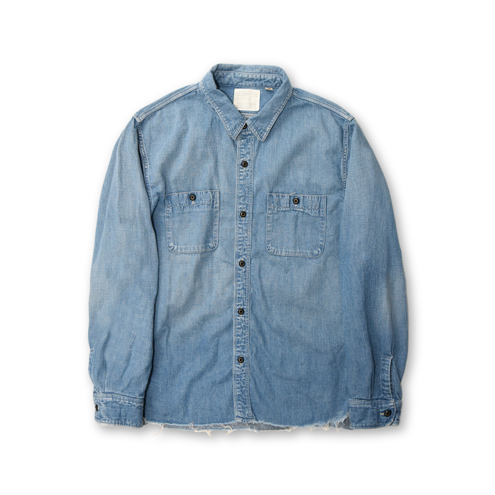 【2026SS】4890HW-24 Denim Work Shirt FULLCOUNT