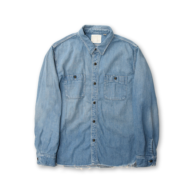 【2026SS】4890HW-24 Denim Work Shirt FULLCOUNT