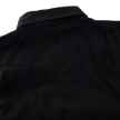 【26AW】4894BKBK-26 Black Black Denim Western Shirt