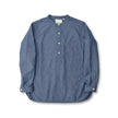 4900-21　Stand Collar Chambray Shirt