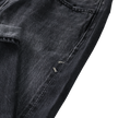 1101BKHW-SP Straight Black Denim Dartford Splatter