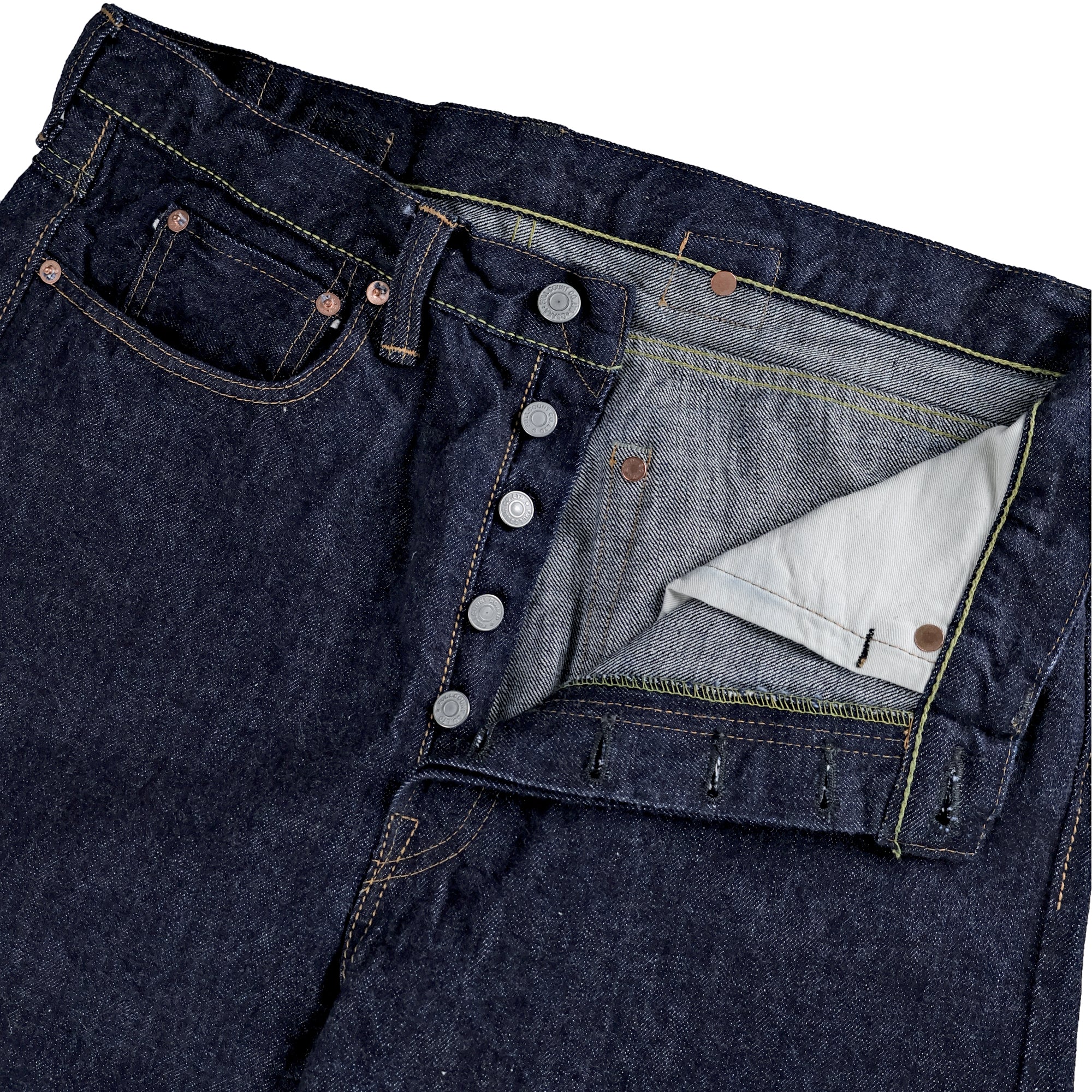 0107BIG Blue in Green 別注 Wide Straight Denim